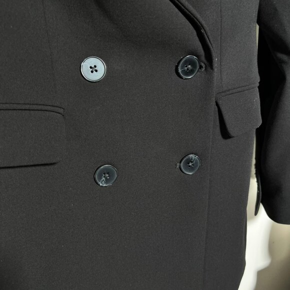 Express Structured Shoulder, Double Breasted Blazer - Picture 4 of 5